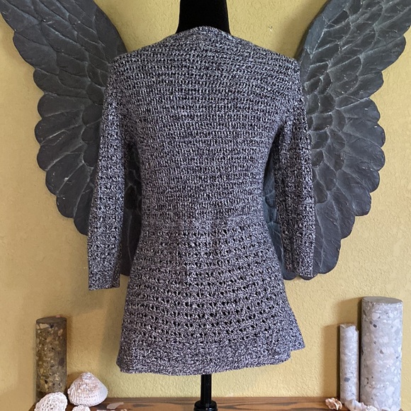 DKNY Knit Button Up Cardigan - Picture 7 of 10